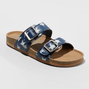 Like new Keava Star Slide Footbed Sandal Buckle